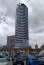 JenTower, view across Eichplatz, Jena, Germany