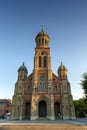 Jeondong Catholic Church located near Jeonju Hanok Village in city of Jeonju, South Korea