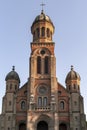 Jeondong Catholic Church located near Jeonju Hanok Village in city of Jeonju, South Korea