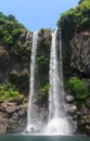 Jeongbang waterfall, Jeju Island Royalty Free Stock Photo