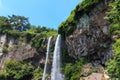 Jeongbang waterfall, Jeju Island Royalty Free Stock Photo