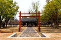 Jeonju Hanok village South Korea Royalty Free Stock Photo