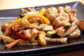 Jepanese teppanyaki Royalty Free Stock Photo