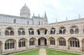 The inside view of JerÃ³nimos Monastery in Lisbon, Portugal