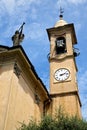 Jerago old abstract in italy the wall and church