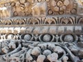 Jerash Columns Ancient Roman detail Royalty Free Stock Photo
