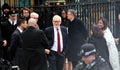 Jeremy Corbyn leader of the Labour Party attends Commonwealth Day service at Westminster Abby, London. Royalty Free Stock Photo