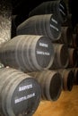 Harveys Bristol Cream barrels, Jerez de la Frontera, Spain.