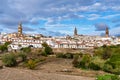 Jerez de los Caballeros, City at Badajoz, Extremadura in Spain Royalty Free Stock Photo