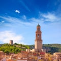 Jerica Castellon village skyline in Alto Palancia of Spain