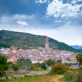 Jerica village Castellon cityscape in Spain