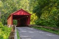 Jericho Covered Bridge Royalty Free Stock Photo