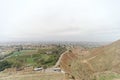 Jericho, Israel. - February 16.2017. View from the Mount of Temptation in Jericho.