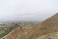 Jericho, Israel. - February 16.2017. View from the Mount of Temptation in Jericho.