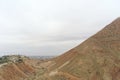 Jericho, Israel. - February 16.2017. View from the Mount of Temptation in Jericho.