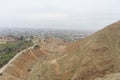 Jericho, Israel. - February 16.2017. View from the Mount of Temptation in Jericho. Royalty Free Stock Photo