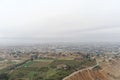 Jericho, Israel. - February 16.2017. View from the Mount of Temptation in Jericho.