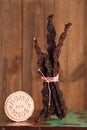 Jerky beef dried cured spiced meat