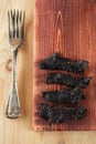 Jerky beef - homemade dry cured spiced meat