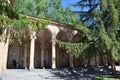 Jermuk, Armenia, September, 08, 2014. Balneological and climatic high-mountain resort Jermuk, gallery of mineral springs in Armeni