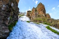 Jermuk waterfall in Armenia