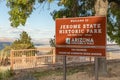 Jerome State Historic Park in Jerome, AZ. Royalty Free Stock Photo