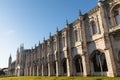 Jeronimos Monastery at Belem Lisbon Royalty Free Stock Photo