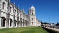 Jeronimos Monastery, in Belem, monument of Manueline Gothic, Lisbon, Portugal