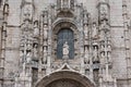 Jeronimos Monastery Belem, portal detail Royalty Free Stock Photo