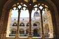 The Jeronimos Monastery, famous Lisbon landmark in Belem in Manuelino style