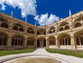 The Jeronimos Monastery - Lisbon Portugal Royalty Free Stock Photo