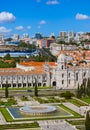 The Jeronimos Monastery - Lisbon Portugal Royalty Free Stock Photo