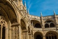 Jeronimos monastery manueline style decoration architecture.