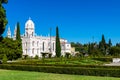 Jeronimos old Monastery in Lisbon, Portugal Royalty Free Stock Photo