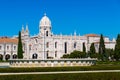 Jeronimos old Monastery in Lisbon, Portugal Royalty Free Stock Photo