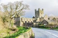 Jerpoint abbey in Ireland Royalty Free Stock Photo