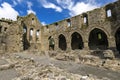 Jerpoint Abbey is ruined Cistercian abbey near Thomastown, County Kilkenny, Ireland. Royalty Free Stock Photo