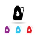 Jerrycan icon. Elements of car repair multi colored icons. Premium quality graphic design icon. Simple icon for websites, web desi Royalty Free Stock Photo