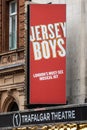 Jersey Boys at the Trafalgar Theatre in London, UK