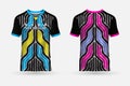 New design of Tshirt sports abstract jersey suitable for jersey racing, soccer