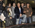Jersey Shore cast at LAX Royalty Free Stock Photo