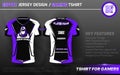 Elegant Gaming Uniform Design with Dummy Logos