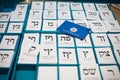 Voting cards for Israeli elections Royalty Free Stock Photo