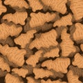 Jerusalem artichoke pattern seamless. Topinambur tuber vector background Royalty Free Stock Photo