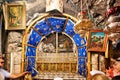 Jerusalem Bethlehem Israel. The grotto of the nativity birthplace of Jesus