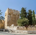 The Jerusalem Citadel, the Tower of David Museum in Jerusalem, Israel Royalty Free Stock Photo