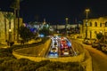 Jerusalem City Night Scene