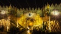 Jerusalem Festival of Light - Damascus Gate Royalty Free Stock Photo