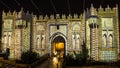 Jerusalem Festival of Light - Damascus Gate Royalty Free Stock Photo