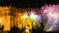 Jerusalem Festival of Light - Damascus Gate Royalty Free Stock Photo